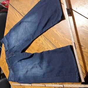 MAVI Jeans Mens 36 X 32 MYLES BLUE Preowned STRAIGHT LEGS Used Pants Denim